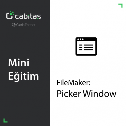 2022'nin Son Mini FileMaker Eğitimine Davetlisiniz!