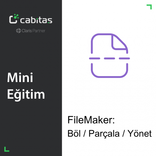 Mini FileMaker Eğitim | Böl / Parçala / Yönet